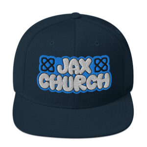 JAX Church Snapback Hat Version 3